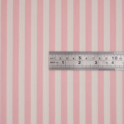 Smooth Striped Material Fabric Skin Friendly Breathable Combed Cotton Texture