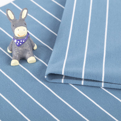 Wear Resistant Yarn Dyed Stripe Fabric , Winter Cotton Striped Material Fabric