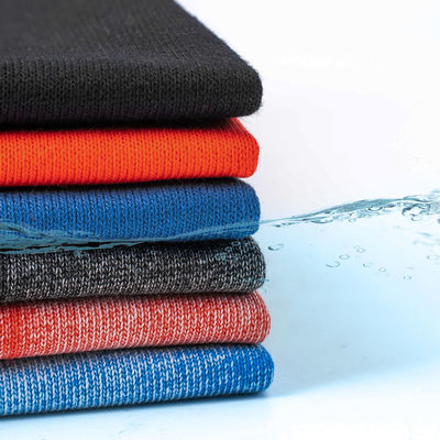 Tightly Woven Washed Cotton Fabric , 360gsm Knitted Yarn Dyed Cotton Fabric