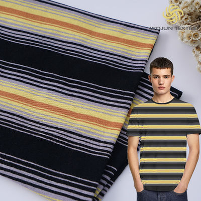 Good price Skin Friendly Comfortable Striped Cotton Fabric For Polo Shirt online