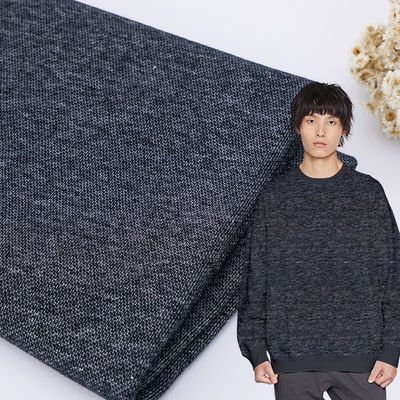 Stylish And Thick Not Easily Deformed Generous And Casual Striped Knit Fabric For French Terry