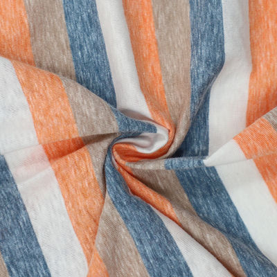 Breathable Fashionable Cotton ​Striped Material Fabric For T-Shirt