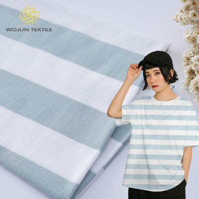 Comfortable And Fashionable And Cozy Cotton ​Striped Material Fabric For Tracksuit