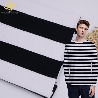 Durable And Washable Skin-Friendly And Healthy Striped Cotton Fabric For Tracksuit