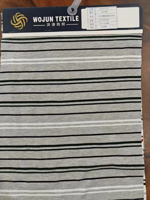 Breathable And Sweat-Absorbent Yarn Dyed Cloth Striped Knit Fabric For Polo Shirt