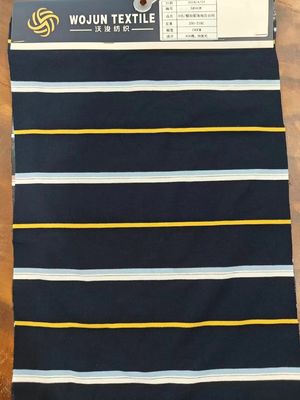 Easy Care And High Quality Clean Comfortable Striped Knit Fabric For Polo Shirt
