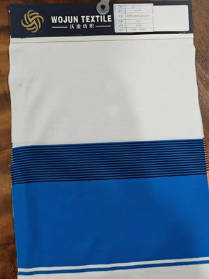 Skin-Friendly  Healthy  And Sweat-Absorbent Striped Knit Fabric For Polo Shirt