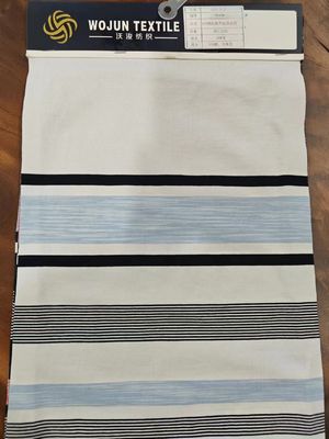 Smooth And Environmental Friendly Good Quality Striped Knit Fabric For T-Shirt