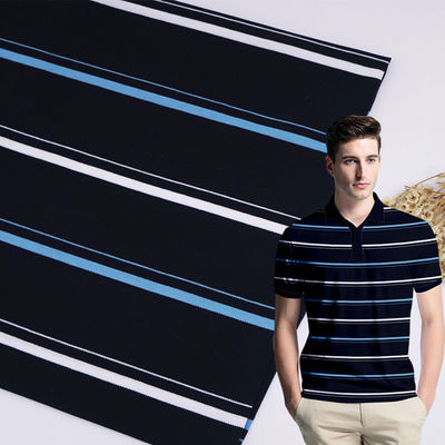 Easy-To-Maintain And Wrinkle-Resistant Striped Knit Fabric For Busy Lifestyles
