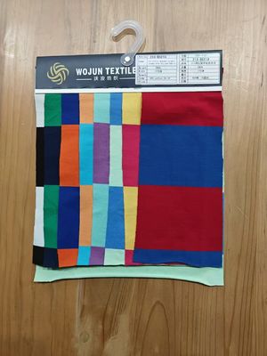 Breathable And Skin-Friendly And Smooth Striped Material Fabric For T-Shirt