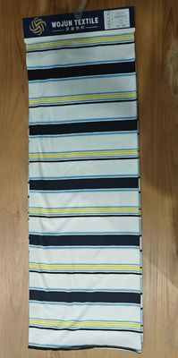 Easy To Care And Comfortable Durble Breathable Striped Material Fabric Low Shrinkage