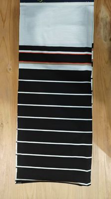 Smooth And Skin-Friendly Breathable Natural Striped Material Fabric For T-Shirt