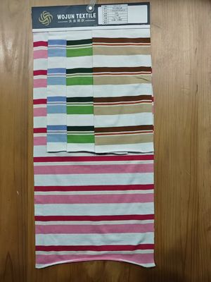Skin-Friendly And Breathable And Comfortable Striped Knit Fabric For Casual Wear