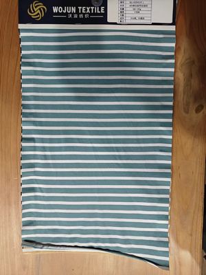 Comfortable And Durble Smooth Striped Knit Fabric For T-Shirt