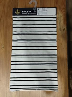 175cm Width Clear Texture  Natural Striped Material Fabric For Casual Wear