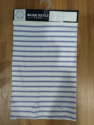 Comfortable And Smooth Soft Skin-Friendly Striped Knit Fabric For Casual Wear