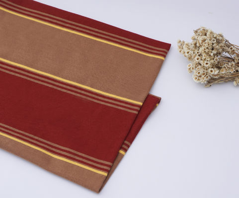Spring / Summer Season Striped Material Fabric With Yarn Dye Technology