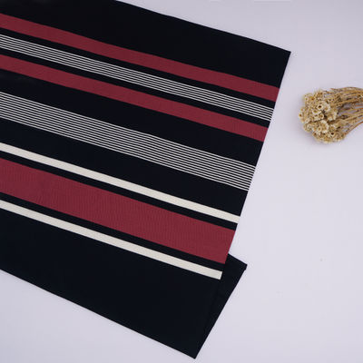 Skin-Friendly And Healthy Comfortable Hygroscopic Striped Knit Fabric For T-Shirt