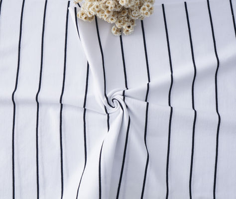 Good Quality Fashionable Comfortable And Breathable Striped Material Fabric For Casual Wear