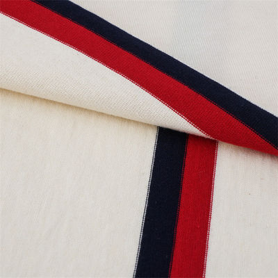 Natural And Comfortable Soft And Skin-Friendly Care Striped Knit Fabric For T-Shirt
