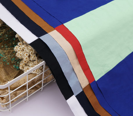 Double Skin-Friendly And Natural Environmentally Friendly Striped Knit Fabric For T-Shirt