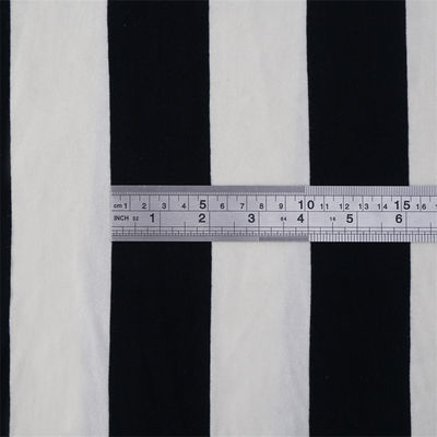 Skin-Friendly Comfortable And Smooth Striped Knit Fabric For Casual Wear
