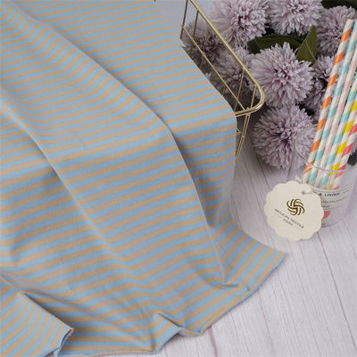Good price Comfortable And Smooth And Healthy Durable Striped Knit Fabric For Casual Wear online