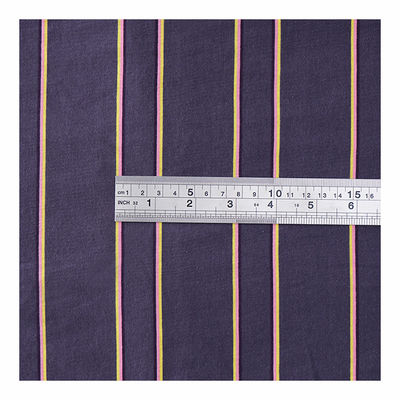 Naturally Hygroscopic Comfortable And Healthy Striped Knit Fabric For Casual Wear