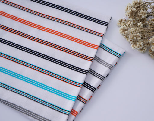 Breathable And Environmentally friendly and healthy ​Striped Material Fabric For T-Shirt