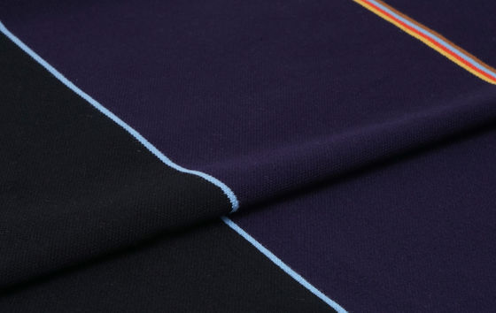 Moisture-Absorbing And Wear-Resistant Striped Knit Fabric