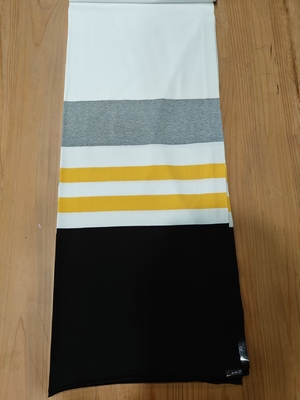 Healthy Skin-friendly Soft Comfortable Striped Material Fabric For T-Shirt