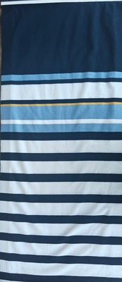 Good price 40S Yarn Dyed Cotton Spandex Striped Knit Fabric for Summer Wear online
