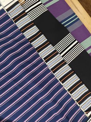 Good price Healthy And dureble And Comfortable Textured Striped Knit Fabric For Casual wear online