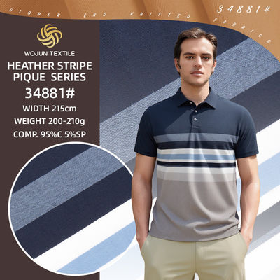 Good price Comfortable, Breathable, And Crisp Textured Cotton Pique Fabric For Casual Wear online