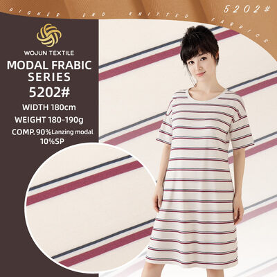 Good price Smooth Comfortable High-Quality And Moisture-Wicking And Breathable Striped Knit Fabric For Polo Shirt online