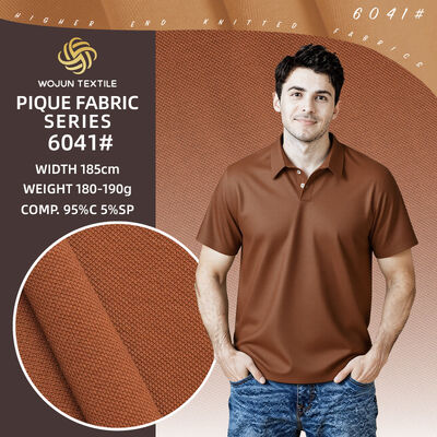 Good price Comfortable And Crisp And Good Quality Breathable Striped Knit Fabric For Polo Shirt online