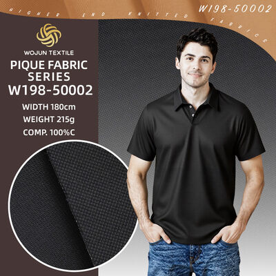 Good price Durable And Crisp And Natural Comfortable Healthy Striped Knit Fabric For Polo Shirt online