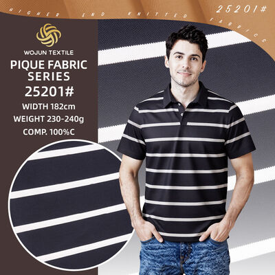 Good price Breathable and moisture-wicking And Good Quality Breathable Cotton Pique Fabric For Polo Shirt online