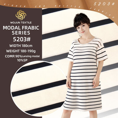 Good price Comfortable And Elastic,Flexible In Customization, Striped Material Fabric  For Home Wear online