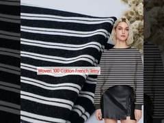 Woven 100 Cotton French Terry