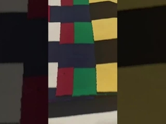 Tight Weave Striped Material Fabric Yarn Dyed Cotton French Terry Texture